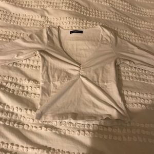 brandy melville gina top white